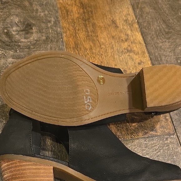 LUCKY Black Ankle Boot/sandals - Picture 2 of 7